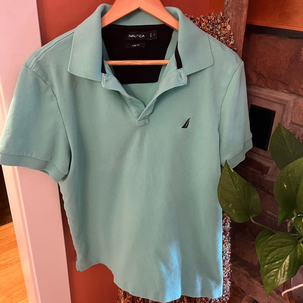 Nautica slim fit men’s polo